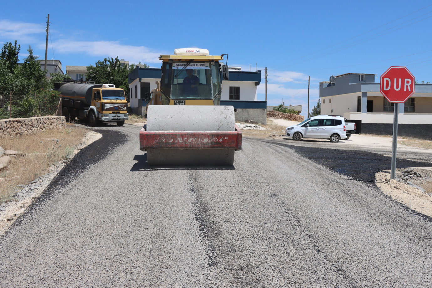 Bozova’da Vatandaşın Yol Talebine Büyükşehir’den Hızlı Çözüm