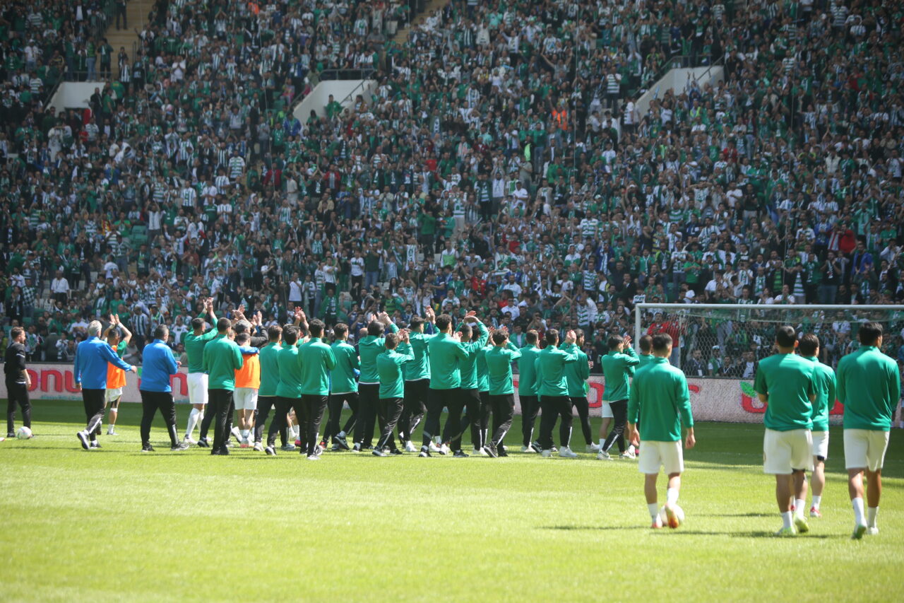 Bursaspor, en yüksek doluluk oranına sahip ilk 50 takım arasında yer aldı