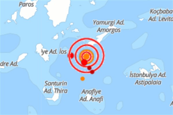 Ege Denizi'nde deprem