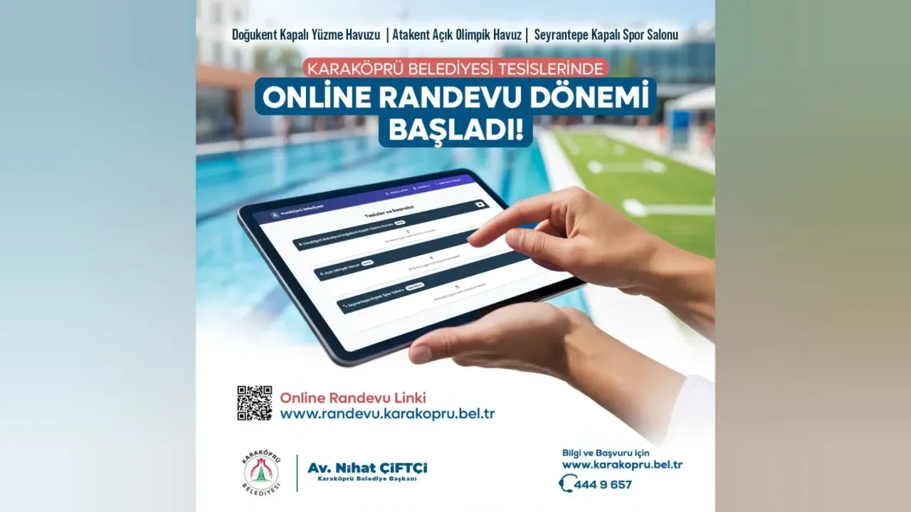 Karaköprü Belediyesi de Online Randevu Dönemine Başladı