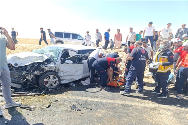 Şanlıurfa'da trafik kazası
