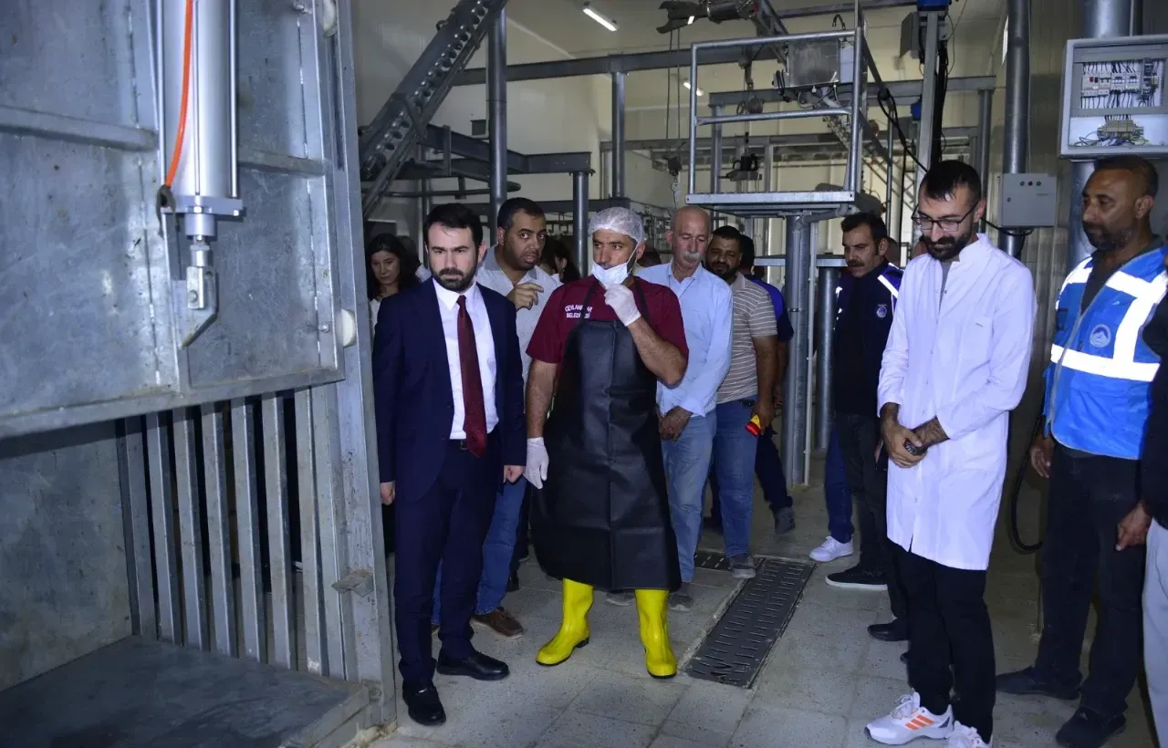 Ceylanpınar’da Modern Mezbaha Hizmete Açıldı