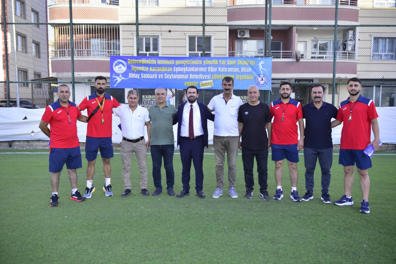 Ceylanpınar Yaz Spor Okulu Görkemli Açılışla Başladı