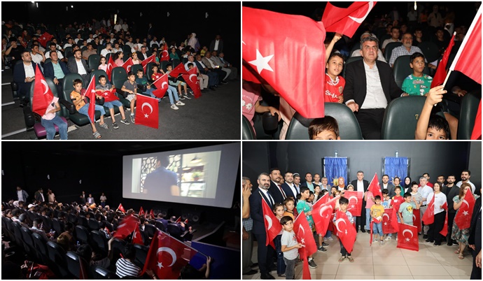 AK Parti Şanlıurfa Teşkilatından 15 Temmuz Temalı Sinema Etkinliği