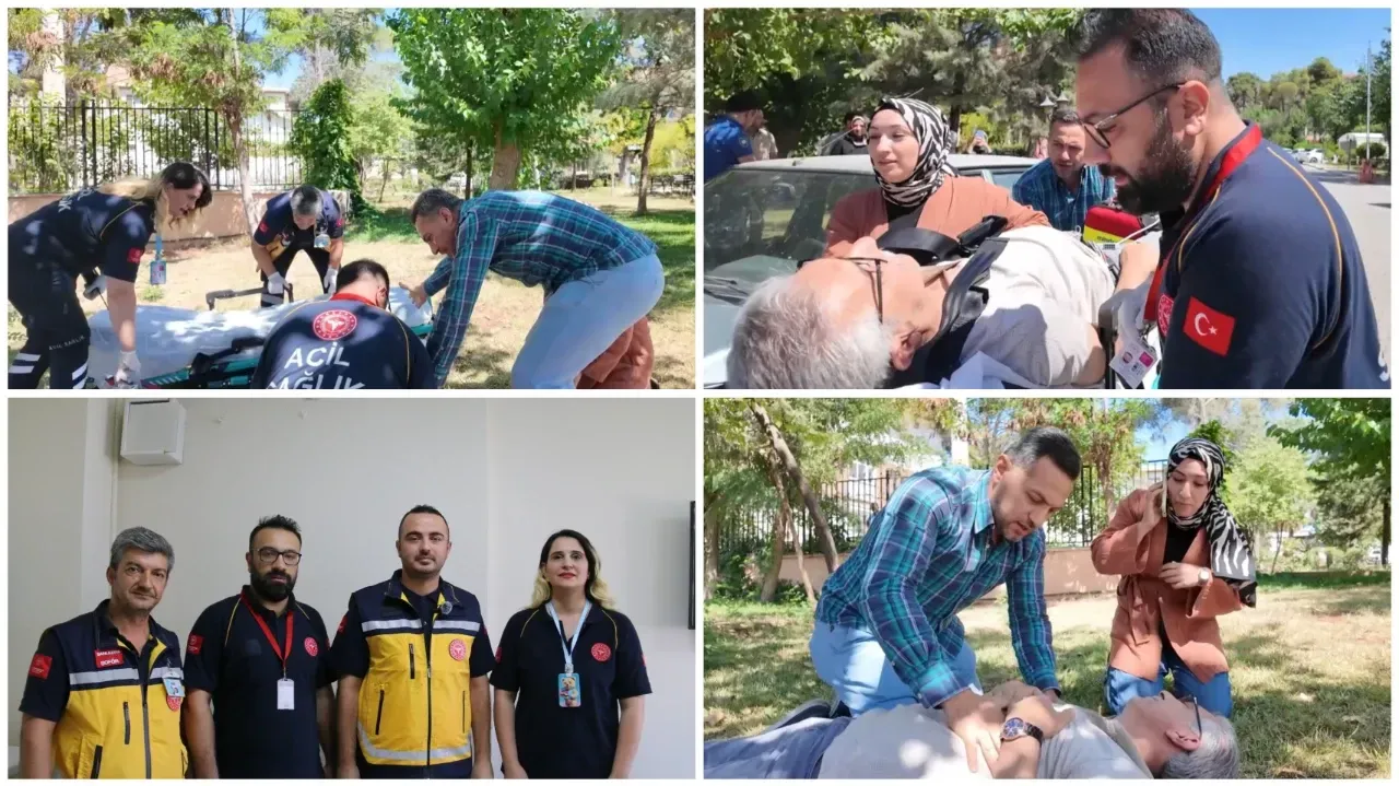 Şanlıurfa'da Sağlık Çalışanlarına Yönelik Şiddete Karşı 