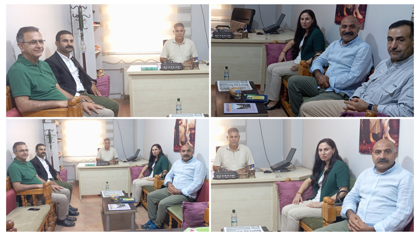 DEM Parti Şanlıurfa Heyetinden RHA Ajans’a Ziyaret