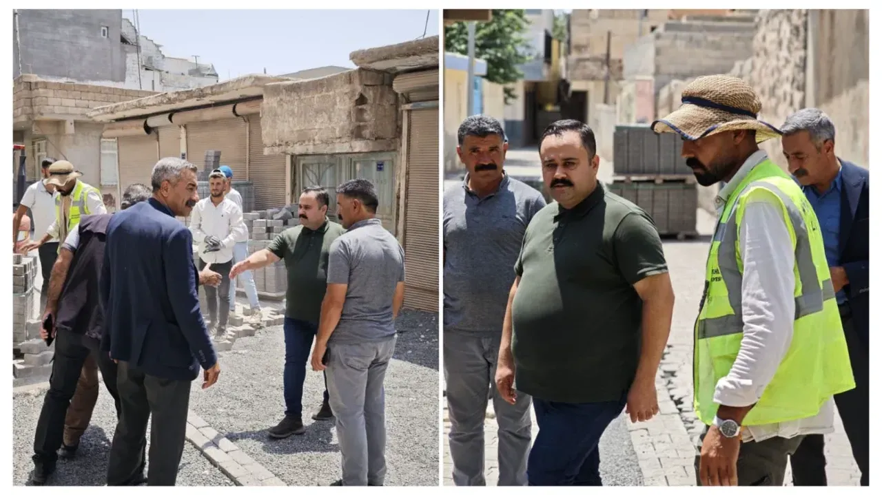 Eş Başkan İnan, Yol Yenileme Çalışmalarını Sahada Denetledi