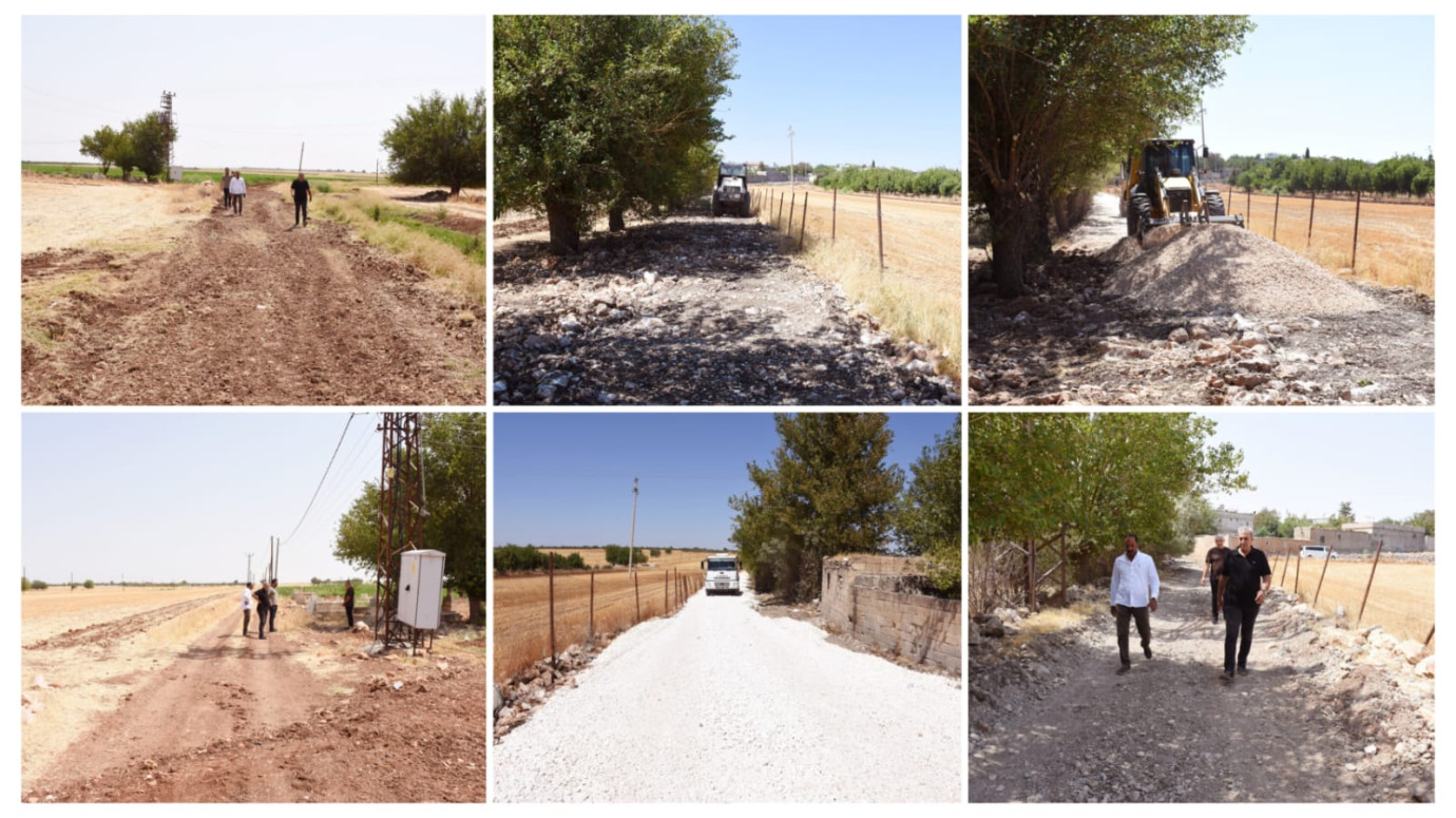 Hilvan Belediyesi’nden Çimdeli Mahallesi’ne Mezarlık Yolu ve Çevre Düzenlemesi-(VİDEO)