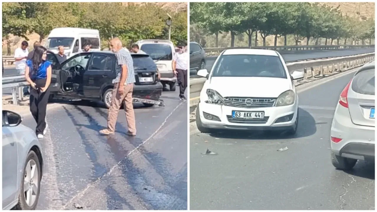 Eyyübiye’de Peş Peşe Trafik Kazaları: Can Kaybı Yok