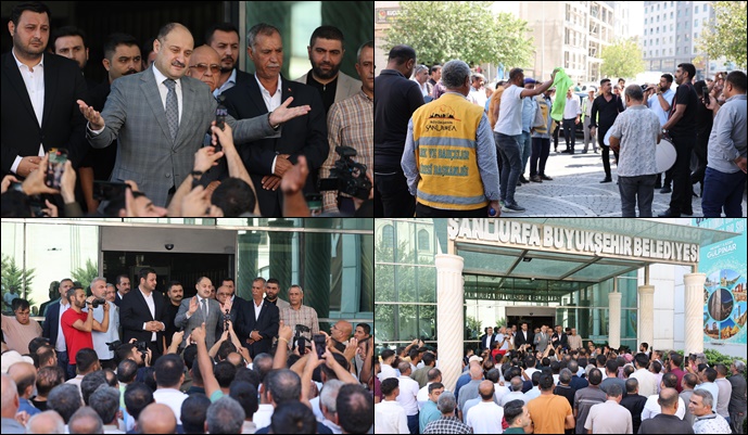  Şanlıurfa’da Geçici İşçilerin Hayali, Başkan Gülpınar İle Gerçek Oldu-(VİDEO)