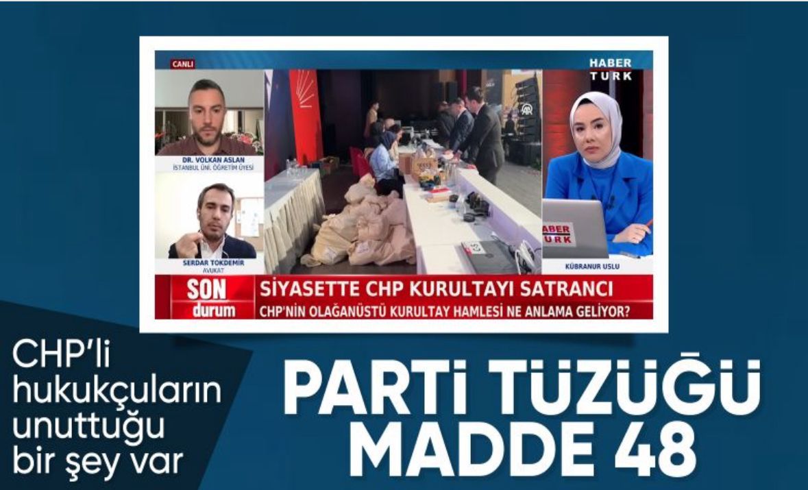 Av. Serdar Tokdemir Uyardı: CHP Kurultay Süreci Tüzükle Çelişiyor