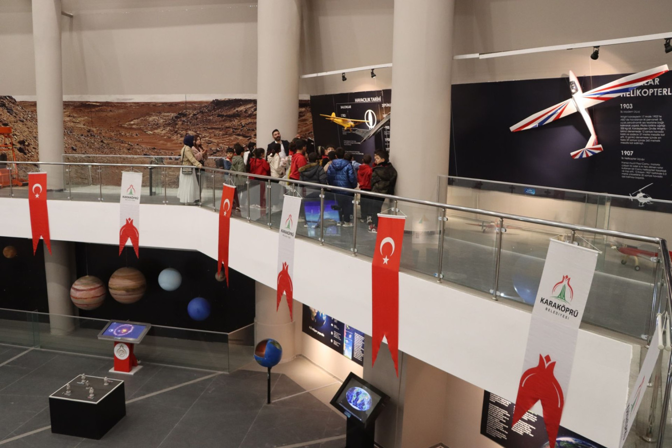 Karaköprü’de Öğrenciler Uzayı Ve Teknolojiyi Keşfediyor-(VİDEO)