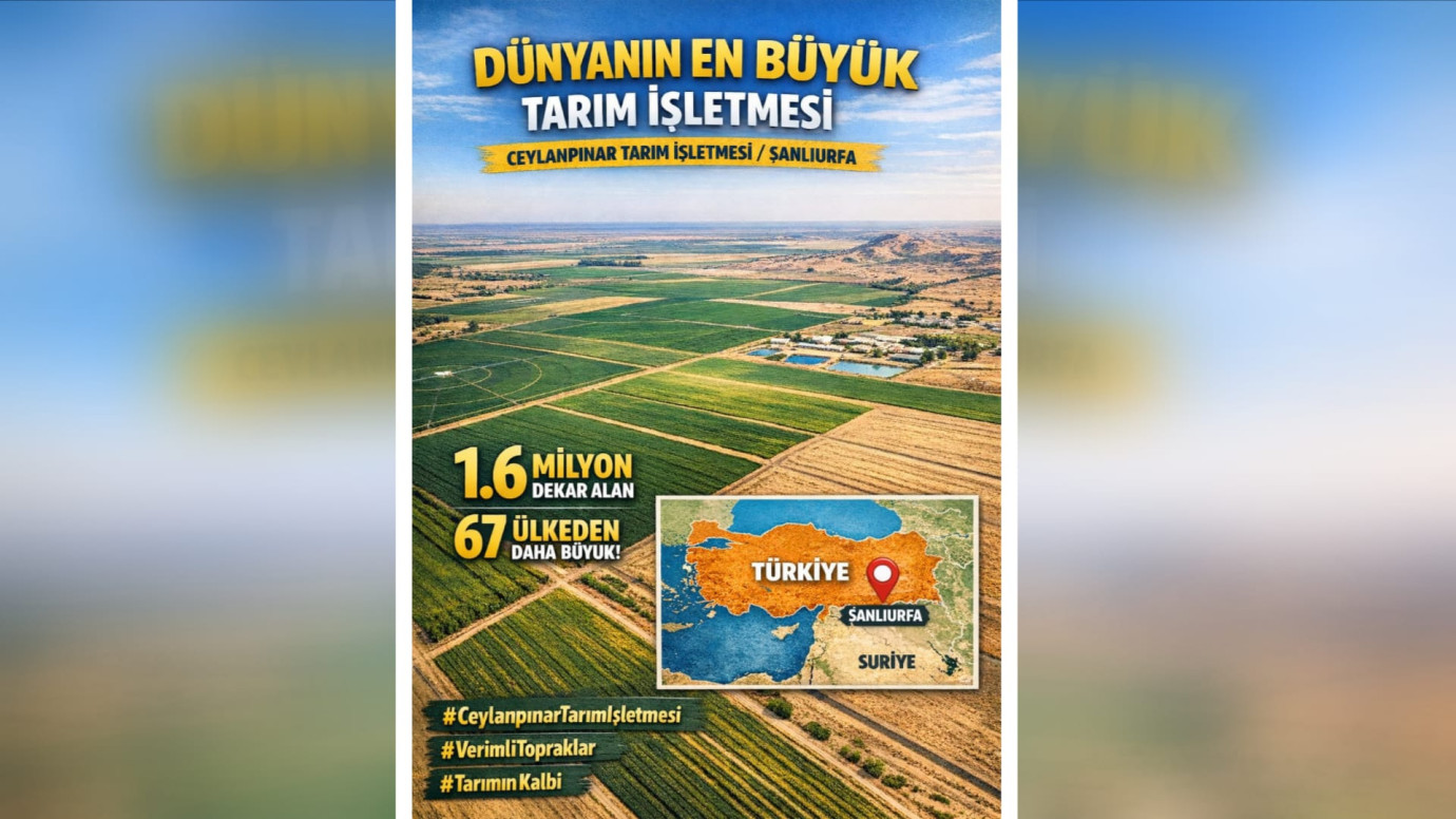 Dünyanın En Büyük Tarım İşletmesinin Şanlıurfa’da Olduğunu Biliyor muydunuz?