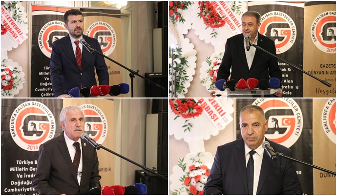 Şanlıurfa’da 10 Ocak Çalışan Gazeteciler Günü coşkuyla kutlandı