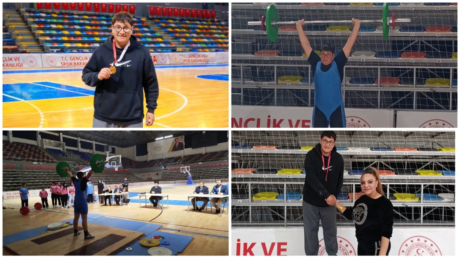 Şanlıurfa 'da Halter Şampiyonu Mustafa Berra Çanakçı