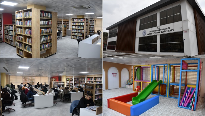 Siverek İlçe Halk Kütüphanesi Ve Bebek-Çocuk Kütüphanesi Hizmete Açıldı