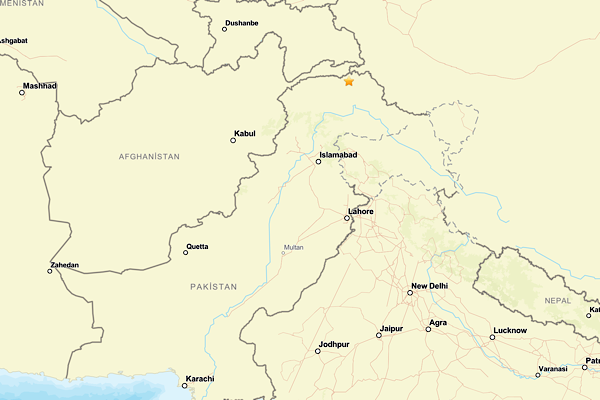 Pakistan'da deprem