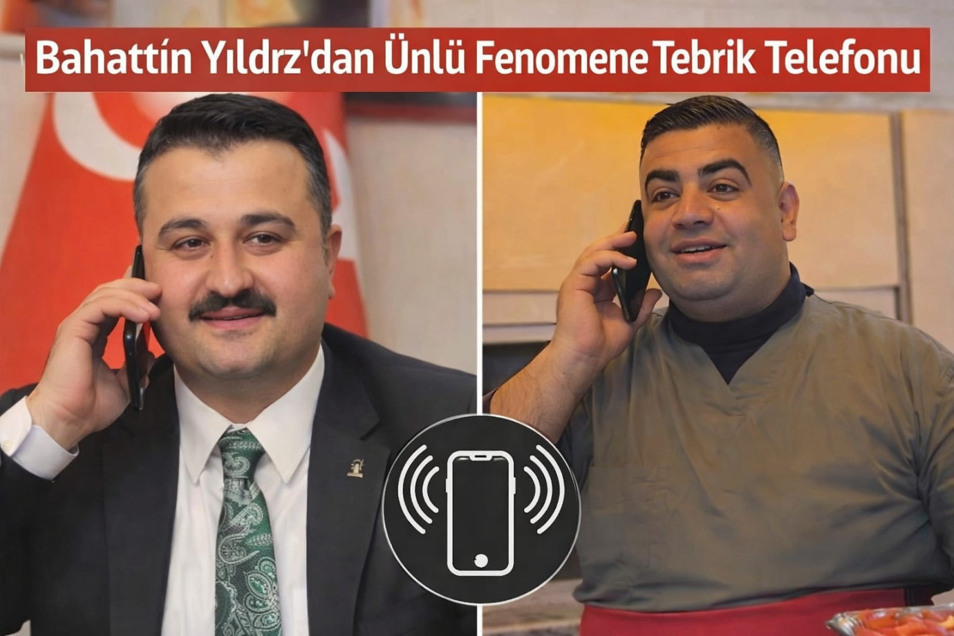 AK Partili İsimden Ünlü Fenomene Tebrik Telefonu