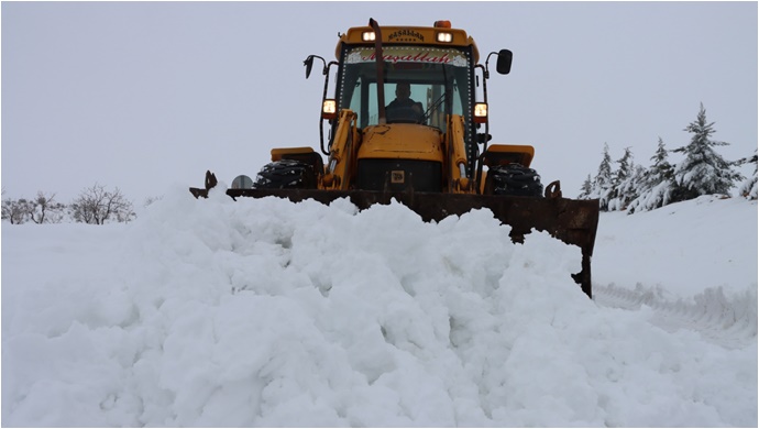 Karla Mücadele Tüm İlçelerde Koordineli Şekilde Sürüyor