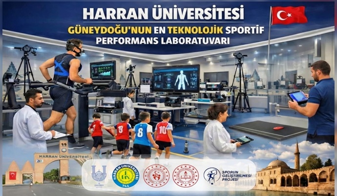 Harran Üniversitesi’nde Güneydoğu Anadolu’nun En Teknolojik Sportif Performans Laboratuvarı Kuruluyor