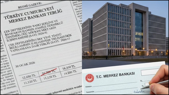Merkez Bankası’ndan çek düzenlemesi