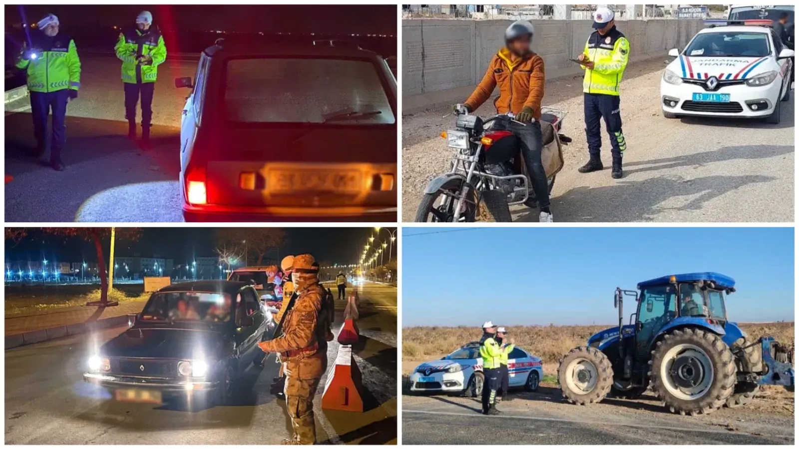 Şanlıurfa’da Trafik Jandarmasından Özel Denetim