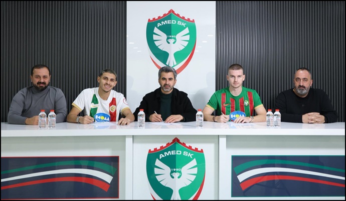Amedspor’dan Çifte Transfer