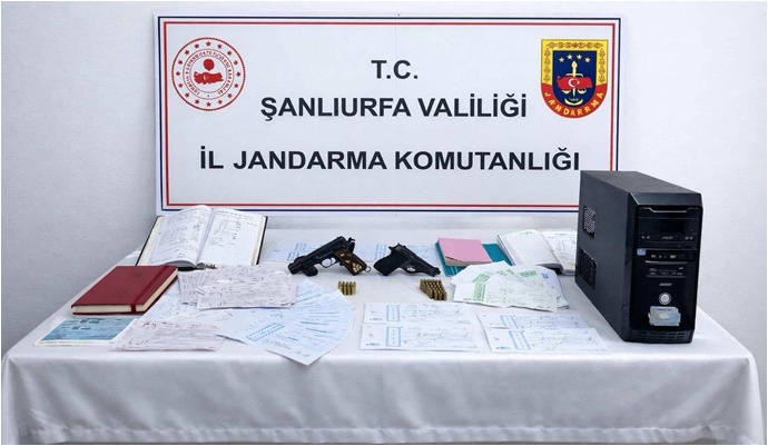 Birecik’te Tefecilere Jandarma Operasyonu