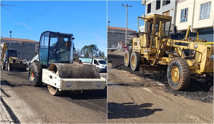 Hilvan Belediyesi’nden Okul Yoluna Kalıcı Çözüm