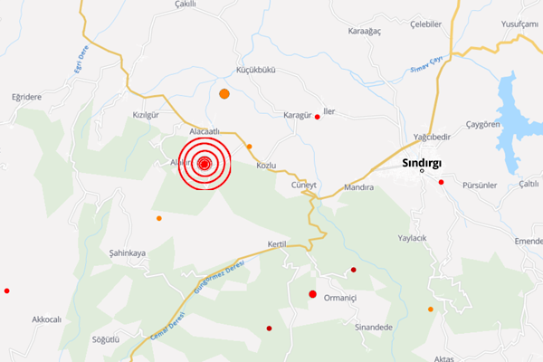 Balıkesir'de deprem