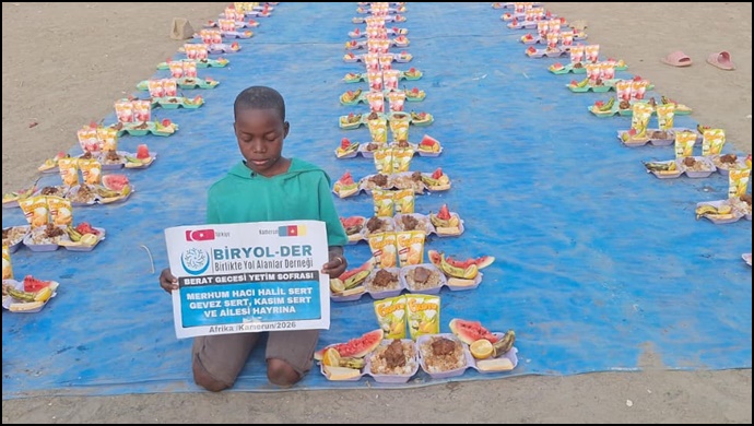 Bir Yol-Der’den Afrika ve Hatay’da Gönül Sofraları