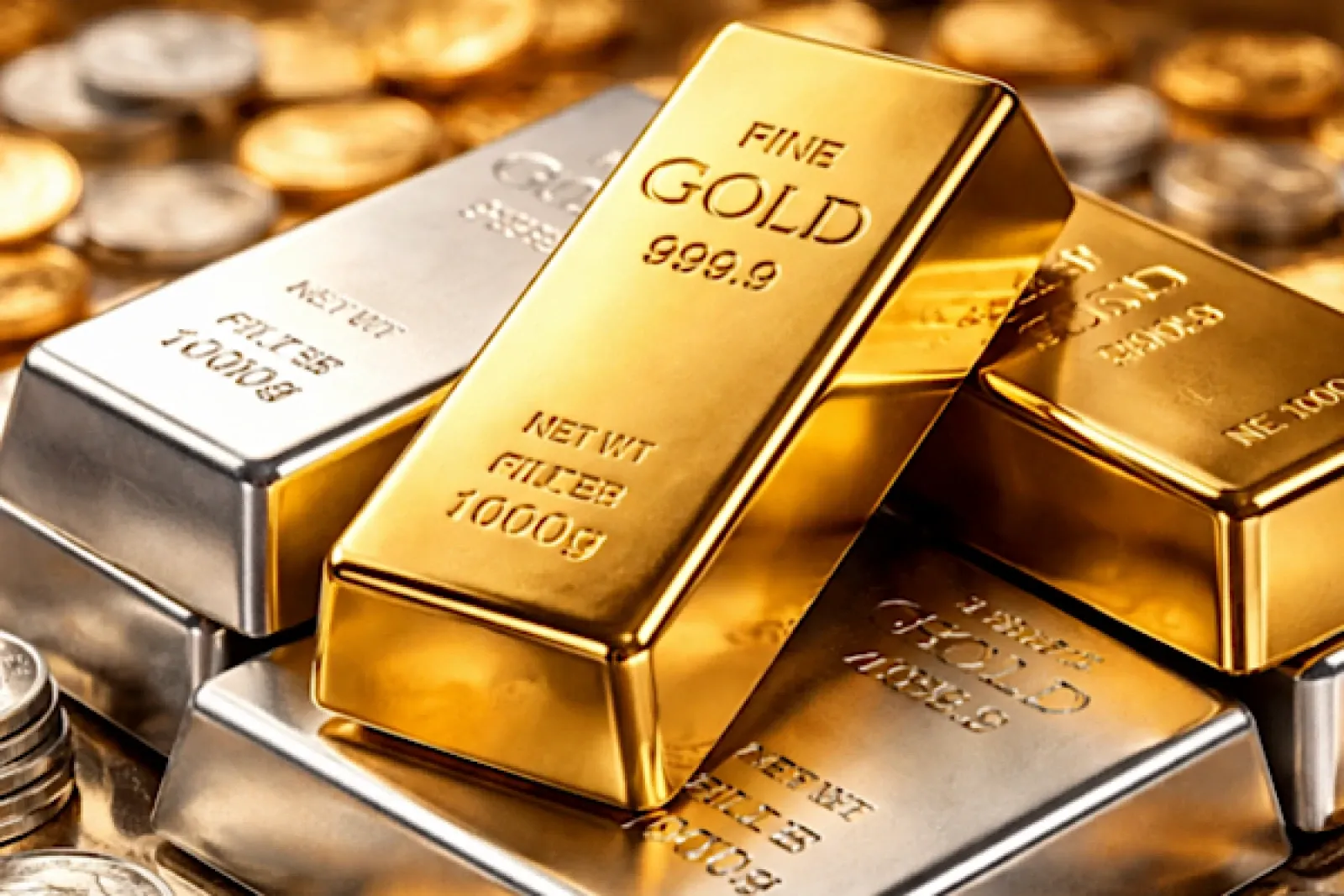 Altın ve gümüş fiyatları geriledi