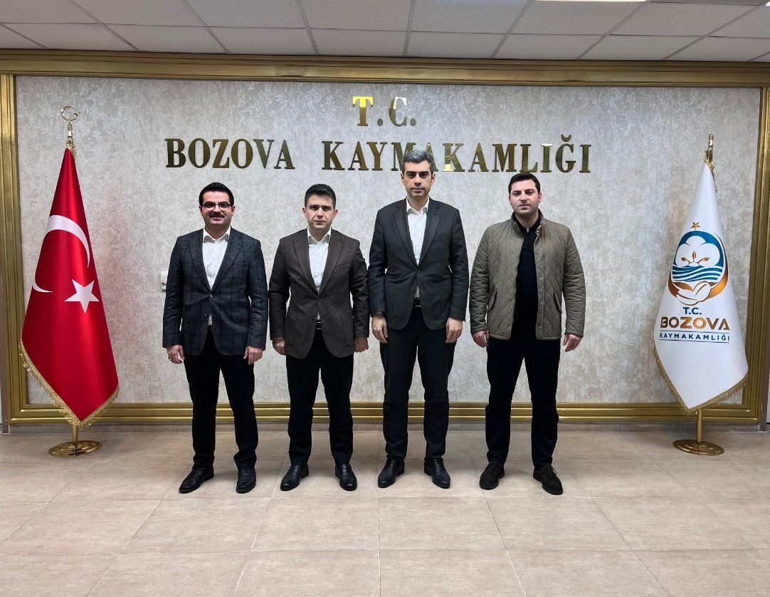 Vali Yardımcıları ve Kaymakamlardan Bozova Kaymakamı Özdemir’e Ziyaret