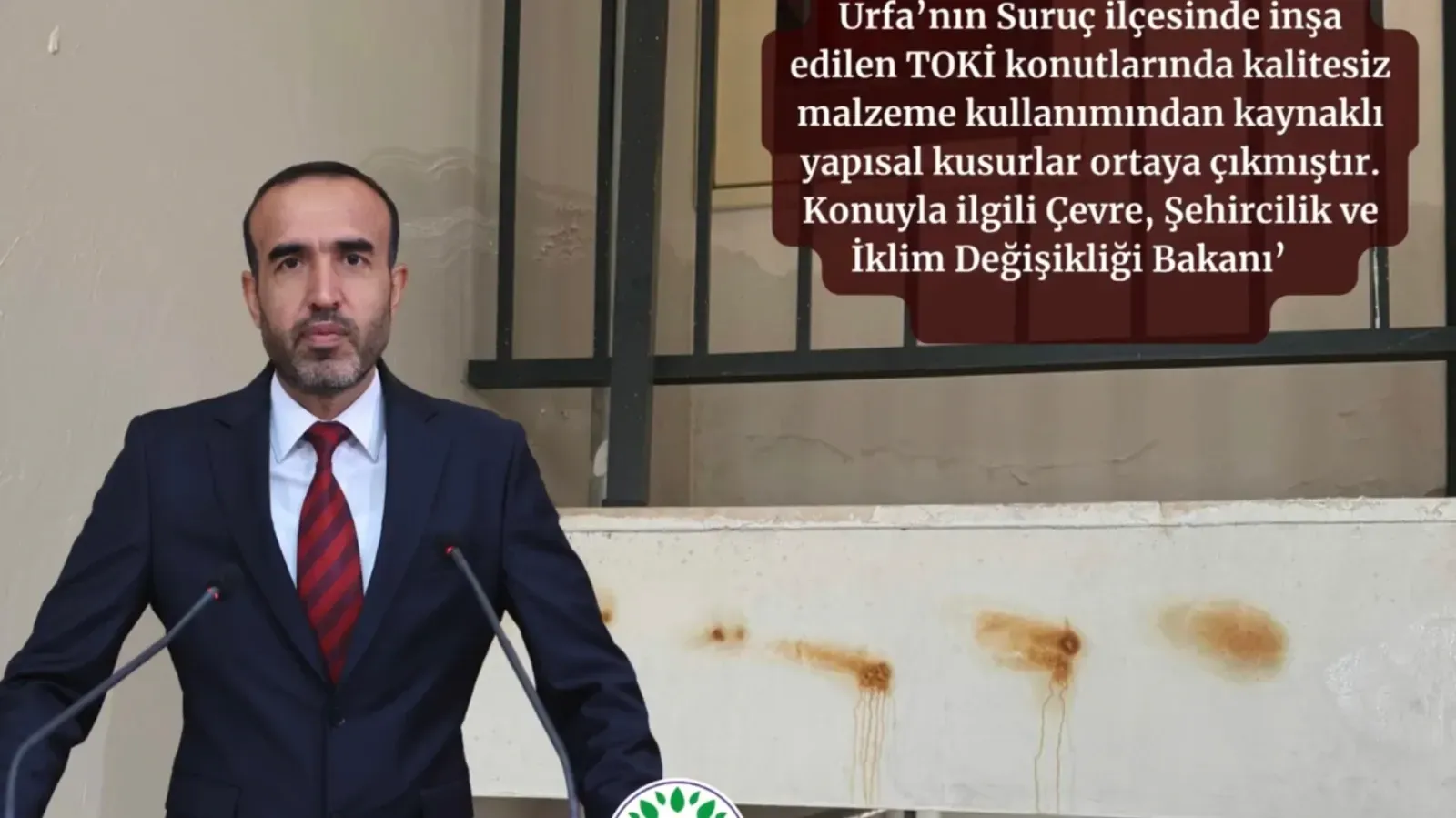 Şenyaşar’dan Suruç TOKİ Konutları İçin Bakan Kurum’a Soru Önergesi