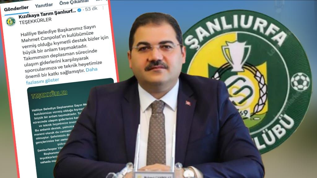 Mehmet Canpolat’tan Şanlıurfaspor’a deplasman desteği