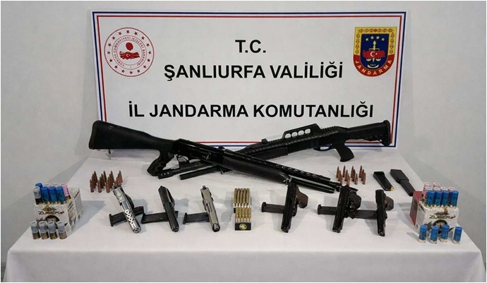 Akçakale’de Ruhsatsız Silah Operasyonu: 7 Şüpheliye İşlem