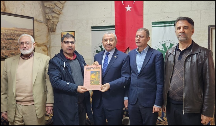 İstanbul Milletvekili İsmail Erdem’den TYB Şanlıurfa Şubesine ziyaret