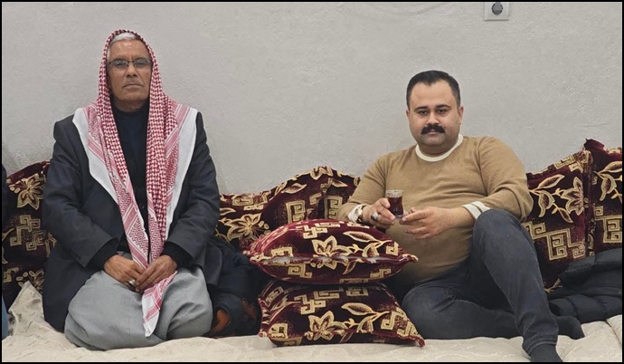 Eş Başkan Serhat Dicle İnan İftar Sonrası Vatandaş Ziyaretlerine Devam Ediyor