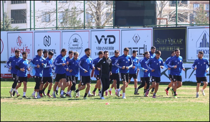 KARAKÖPRÜ BELEDİYESPOR KRİTİK MAÇA HAZIR