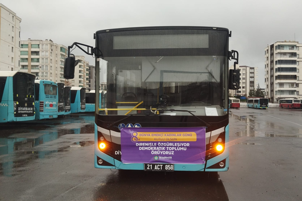 Diyarbakır'da otobüsler 8 Mart’ta kadınlara ücretsiz olacak
