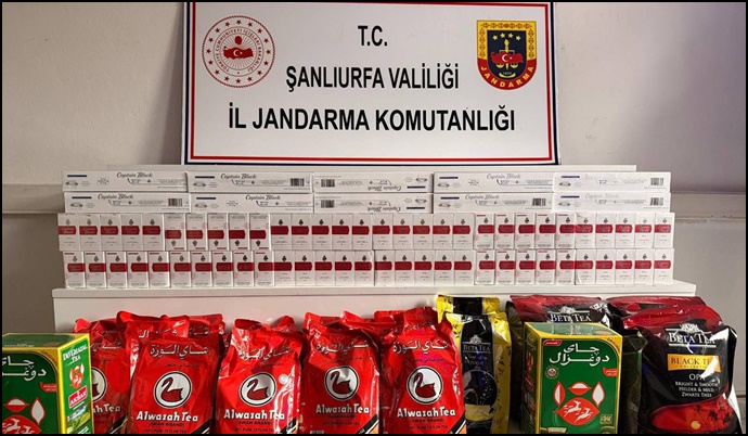 Şanlıurfa’da Kaçakçılık Operasyonu