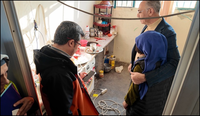 Başkan Kuş’tan Yetim ve İhtiyaç Sahibi Ailelere Ramazan Ziyareti-(VİDEO)