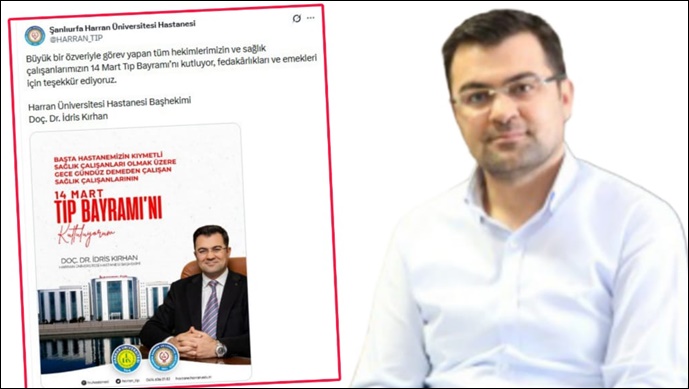 Başhekim Doç. Dr. İdris Kırhan’dan Tıp Bayramı’nda Sağlık Çalışanlarına Teşekkür