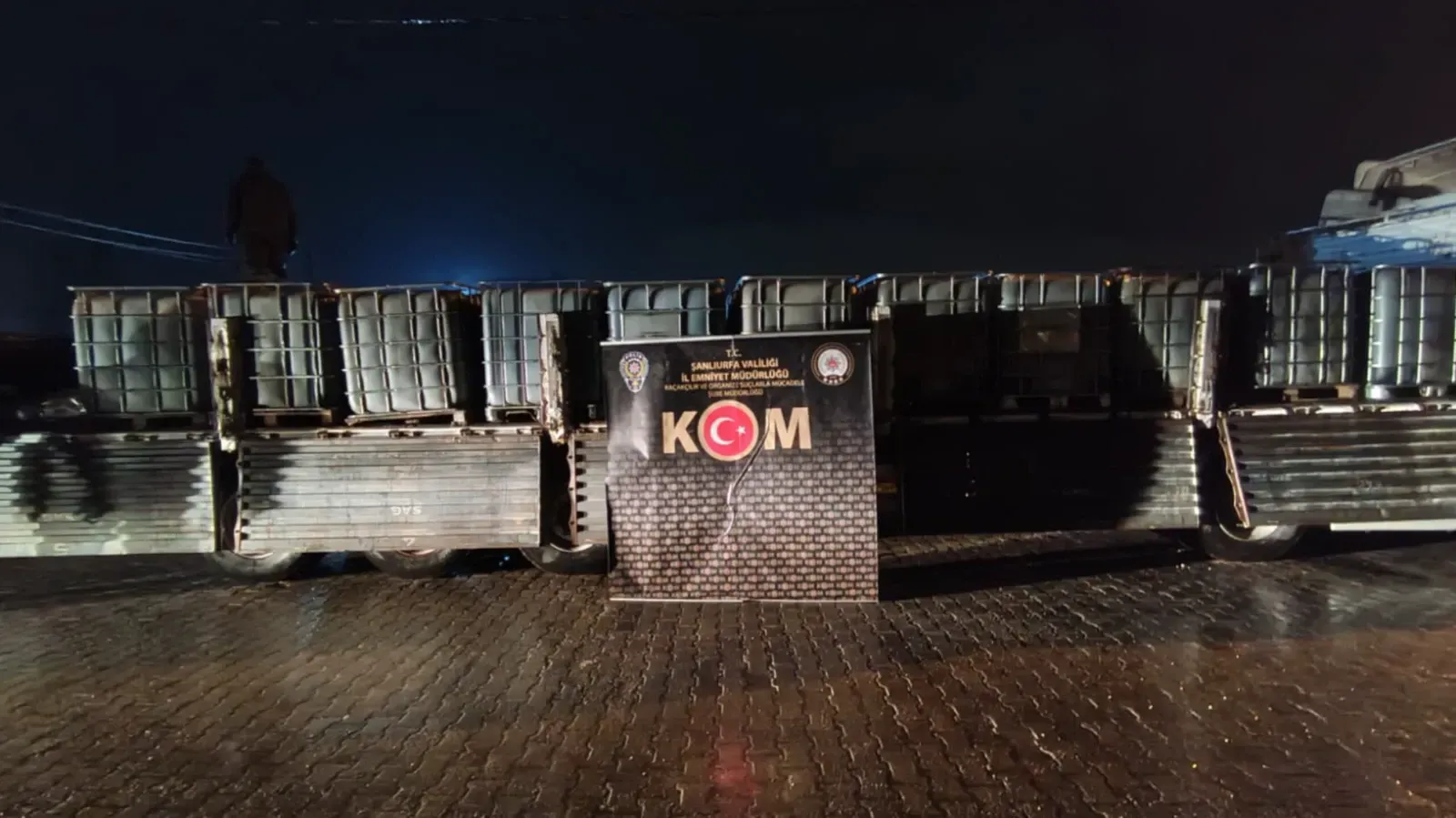 Şanlıurfa’da Kaçak Akaryakıt Operasyonu
