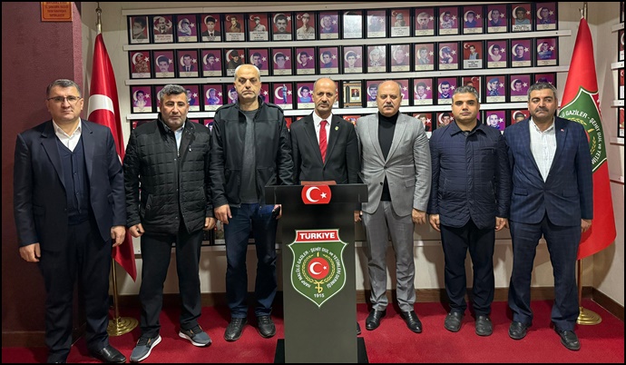 Şanlıurfa Şehit Gazi Derneği'nde Geleneksel Bayramlaşma