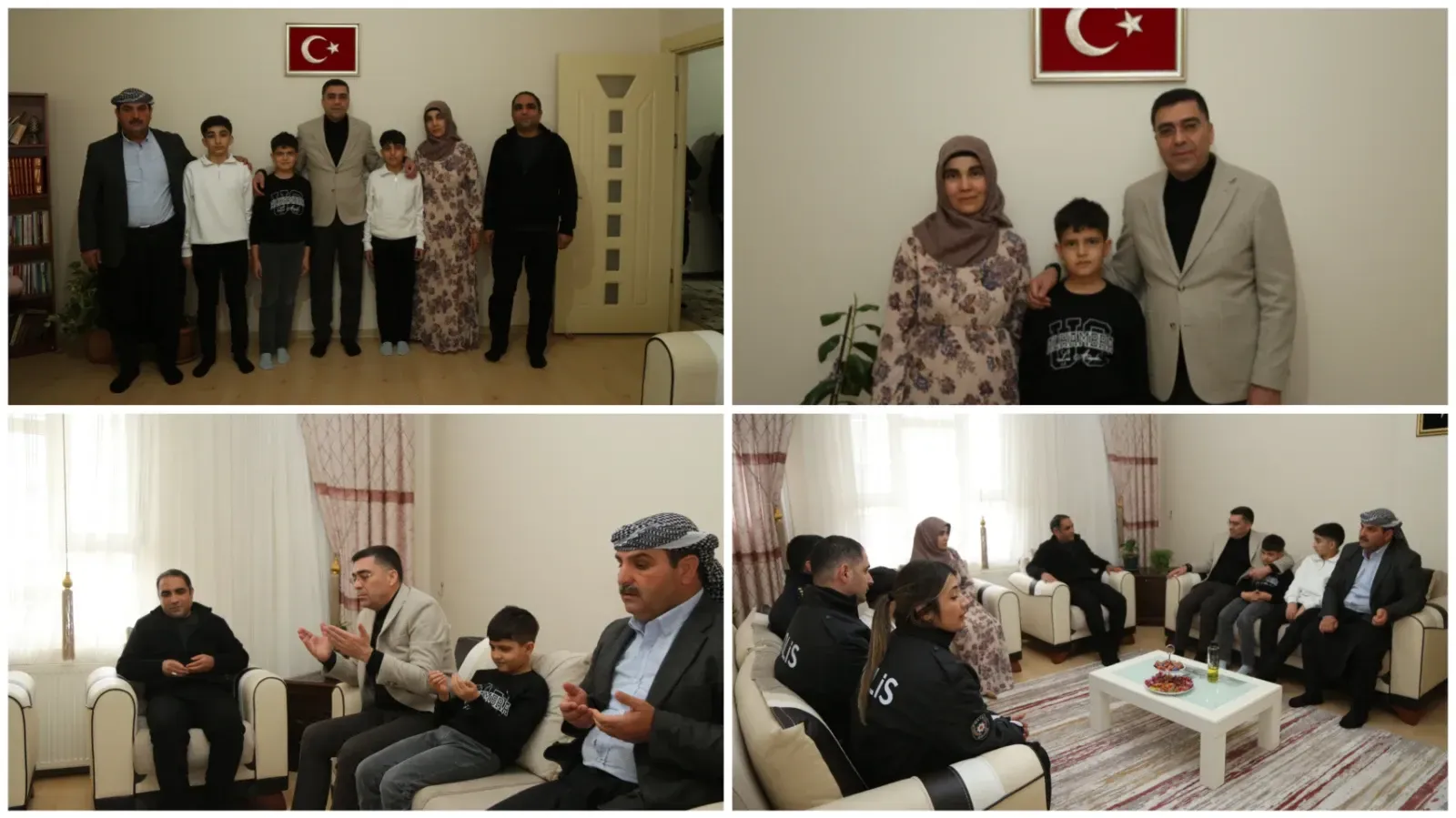 Şehit Polis Siraç Balpetek’in Ailesine Ziyaret