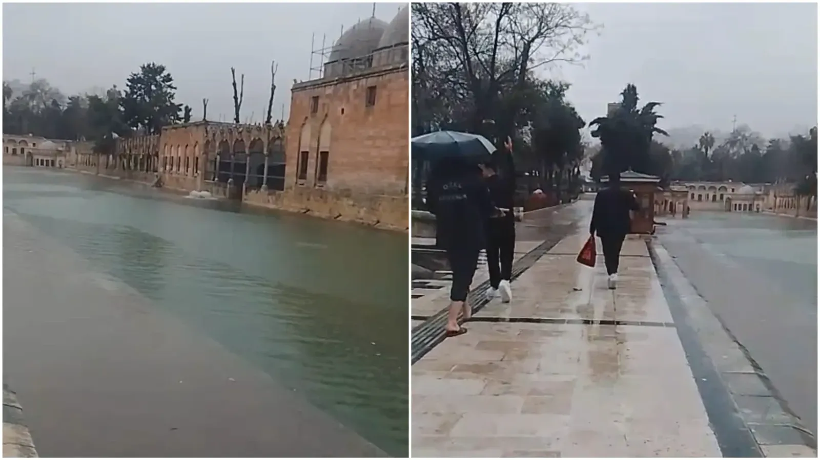 Sağanak Balıklıgöl’ü Taşırdı