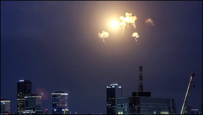 Tel Aviv Semaları İran Füzelerinin Hakimiyetinde