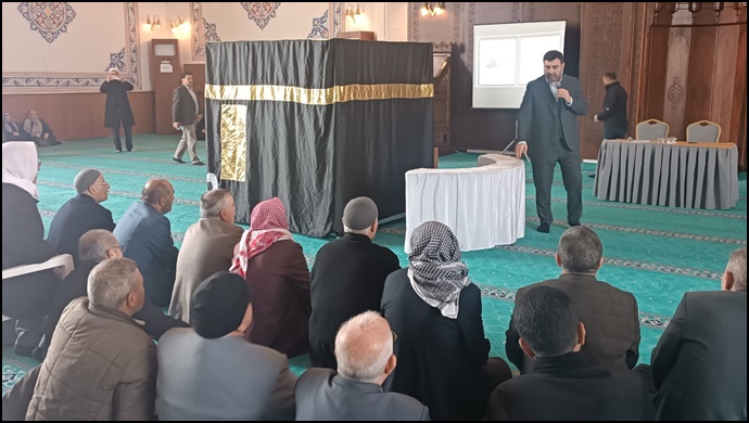 Şanlıurfa’da hac hazırlık kursu düzenlendi
