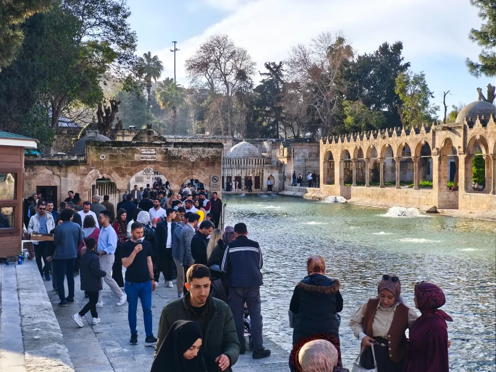 Balıklıgöl’de Hafta Sonu Yoğunluğu